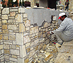 Cladding with Byzantine style type
