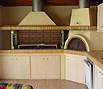 CODE 5: Barbeque set, with double sink and kitchen style appearance