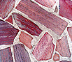CODE 5: Multiangled Brazilian plate, irregular, pink