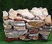 CODE 10: Peania stone, broken, in pallet, irregular, for traditional masonry