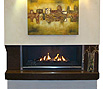 CODE 10: Energy fireplace, straight, 120cm, granite